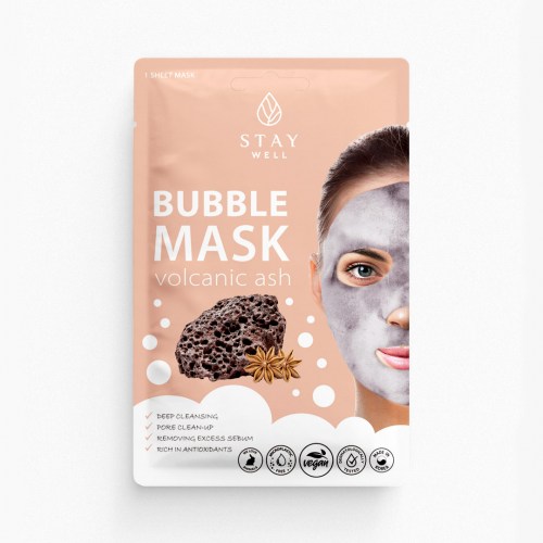 STAY Well Cleansing Bubble Mask Volcanic