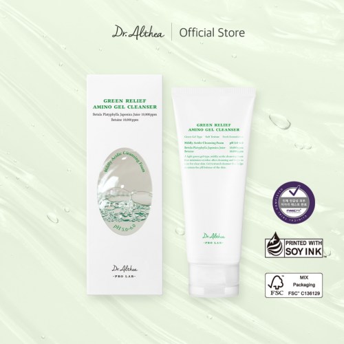 ο Dr. Althea Green Relief Amino Gel Cleanser